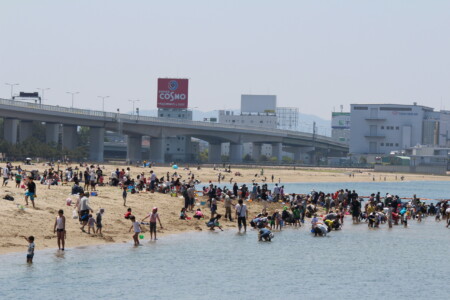 二色の浜 潮干狩り