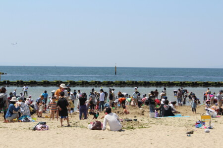 二色の浜 潮干狩り